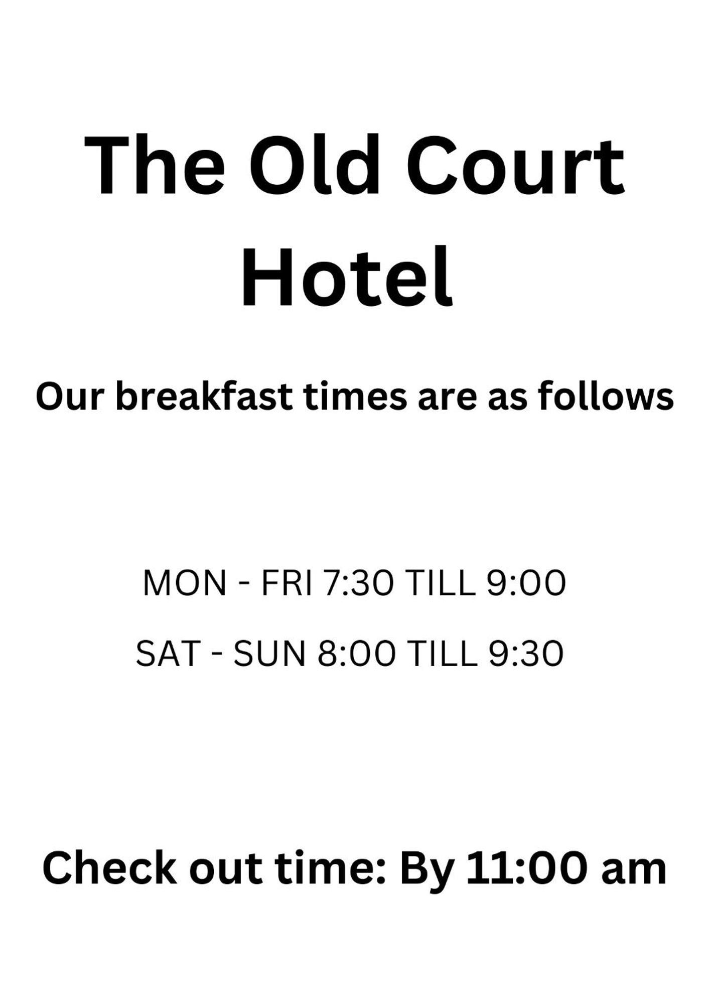 The Old Court Hotel Witney Exterior foto